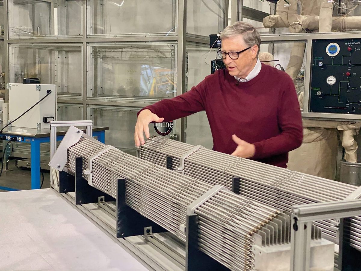 Gatesovo podjetje Terrapower razvija reaktorje četrte generacije, ki kot hladilo v reaktorjih uporabljajo tekoči natrij.