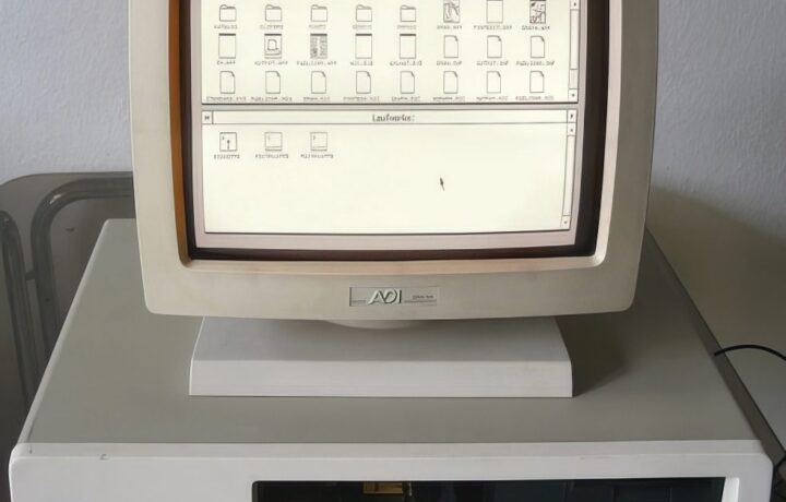 IBM PC z vmesnikom GEM.