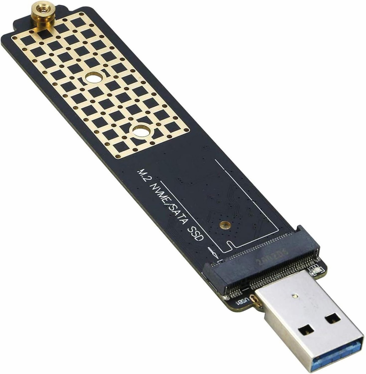 Vmesnik z USB 3.0 na M.2 s ključem B (SATA) brez ohišja za okoli 25 evrov.