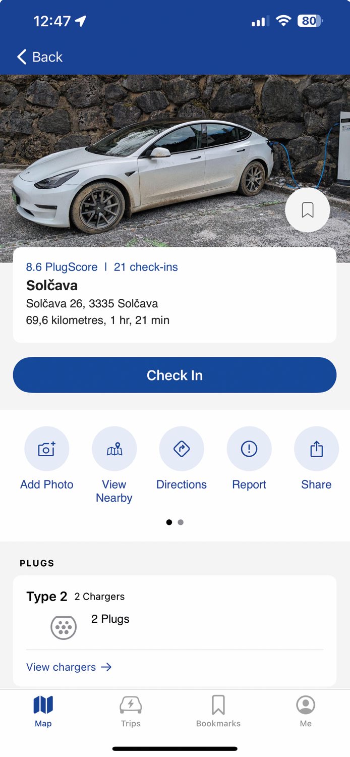 Ob pomoči drugih uporabnikov električnih vozil in aplikacije PlugShare hitro ugotovimo, katere javne polnilnice se zares izplača obiskati.