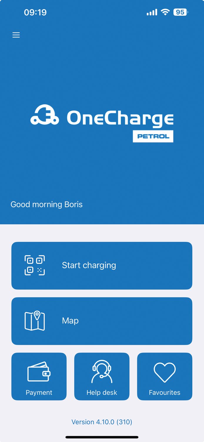 Polnjenje električnega avtomobila