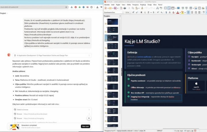 Kimi zna odlično povezati obsežno strokovno gradivo in ustvariti informativne ter privlačne dokumente, v tem primeru predstavitve.