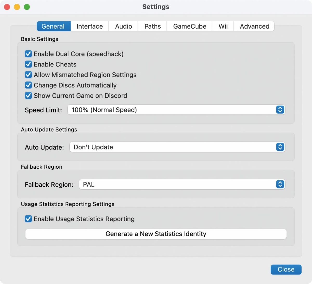 Za večino uporabnikov bo dovolj, če obkljukajo vseh pet osnovnih nastavitev pod »Config«/ »General«/»Basic Settings«.