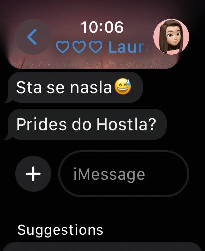 Branje in pisanje sporočil običajno izvajamo na telefonu, a ko ga ni v bližini, nam pride prav tudi istovrstna zmožnost ure Apple Watch.