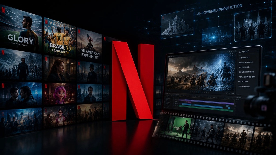 Netflix odkrito priznal masovno uporabo umetne inteligence