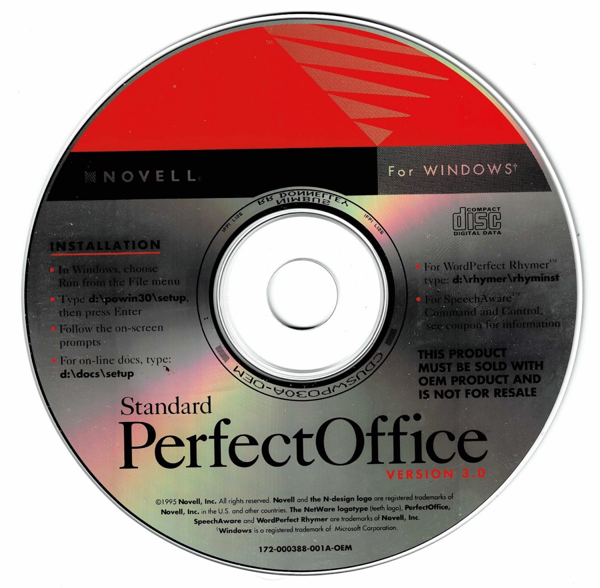 Z nakupom urejevalnika besedil WordPerfect in preglednic Quattro Pro so pri Novellu poskušali tekmovati z Microsoftovo pisarniško zbirko Office.