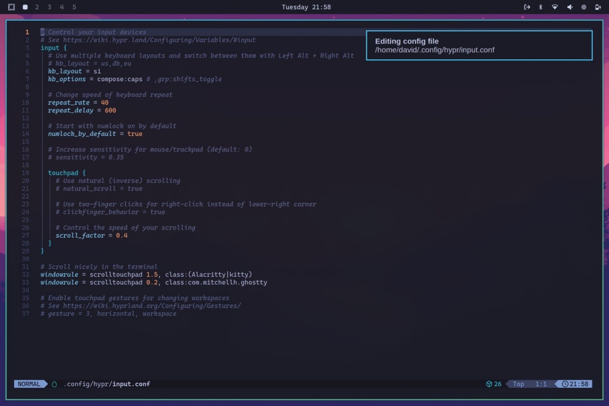 »Čudovit in moderen« Linux