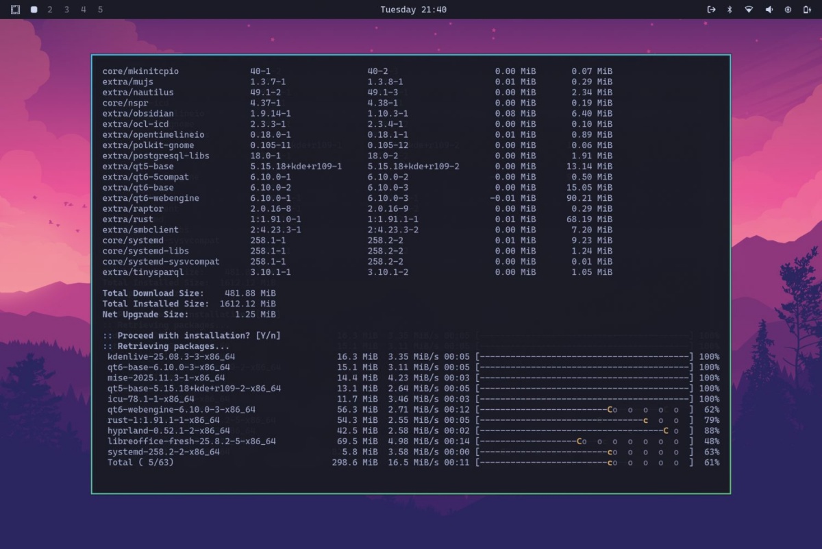»Čudovit in moderen« Linux