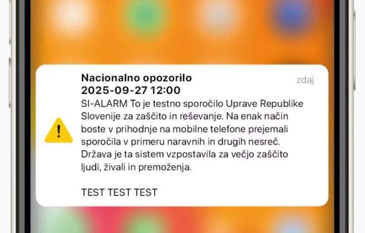 Alarm prek telefona