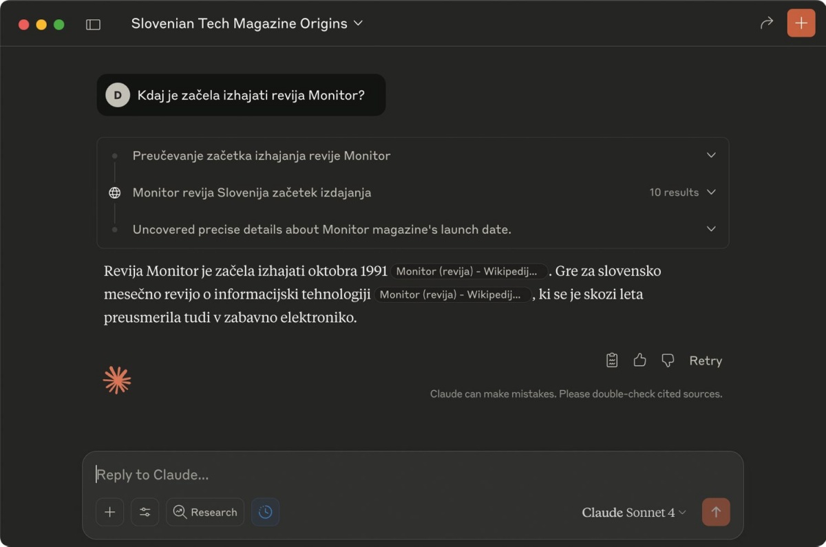 Okno namizne klepetalnice z UI lahko prikličemo s pritiskom dveh tipk.