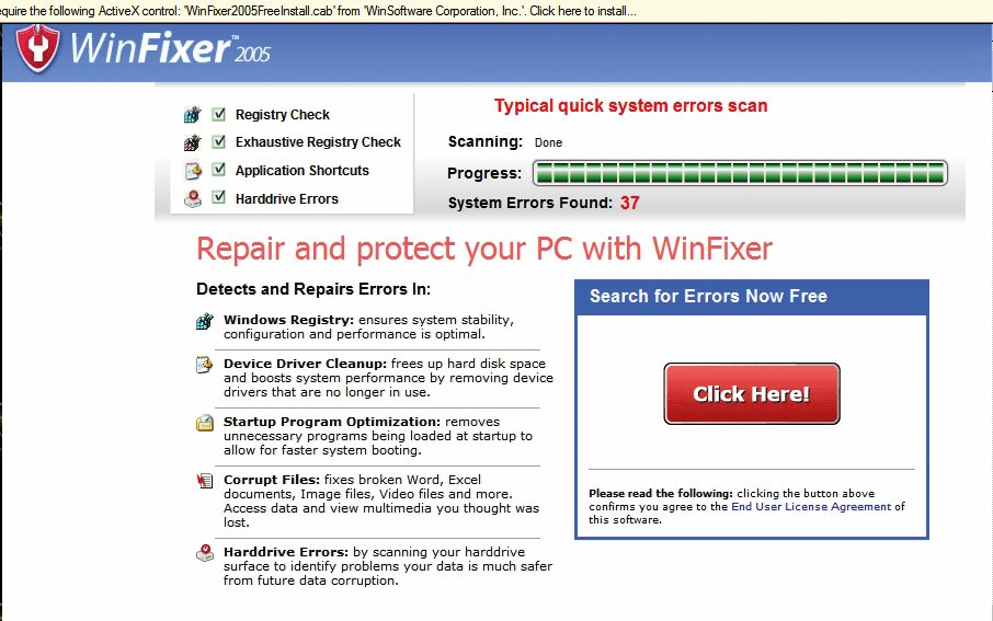 WinFixer je bil eden vidnejših digitalnih izsiljevalcev.