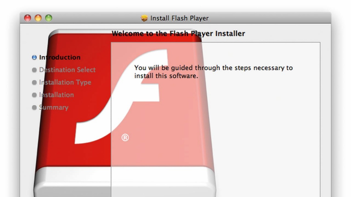 Virus Flashback se je na začetku pretvarjal, da je posodobitev predvajalnika Adobe Flash Player.