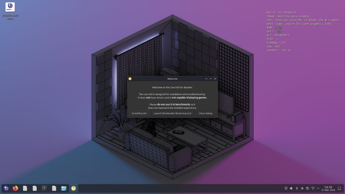 Skupnost odprtokodnih navdušencev je ustvarila več derivatov operacijskega sistema SteamOS, med katerimi je najbolj priljubljen Bazzite.