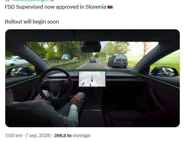 Teslin avtopilot prihaja v Slovenijo!